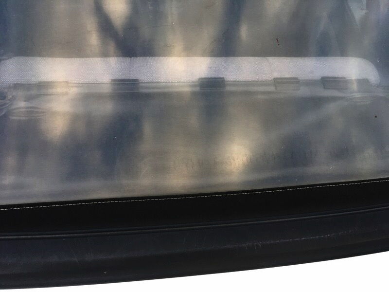 All 5 production parts (looking through rear window)